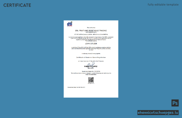 Beispielvorschau für private Interpreneure im philippinischen Ministerium für Handel und Industrie (DTI)